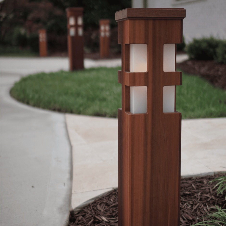 Architectural Wood Lighting Fixtures Handcrafted to Exacting