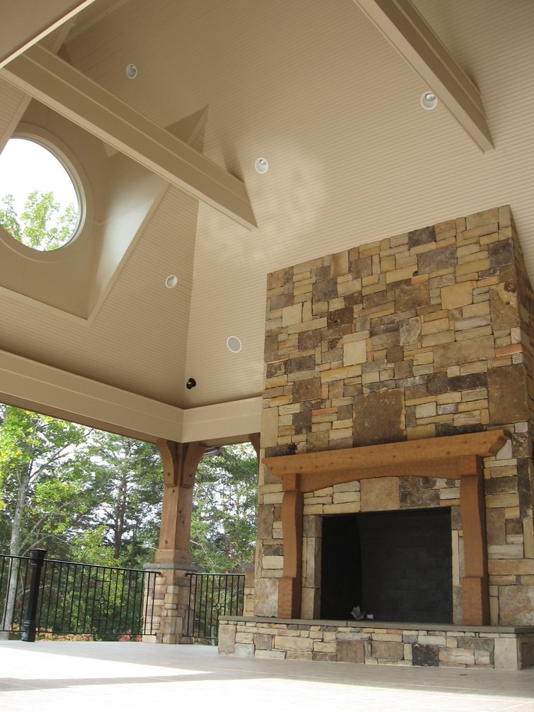 Timber Mantel 8 x 8